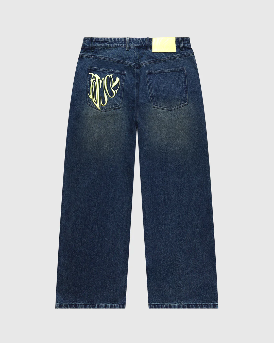 YELLOW FADE JEANS - Image 2