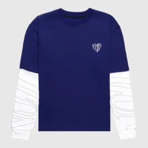 NAVY LINK SLEEVES